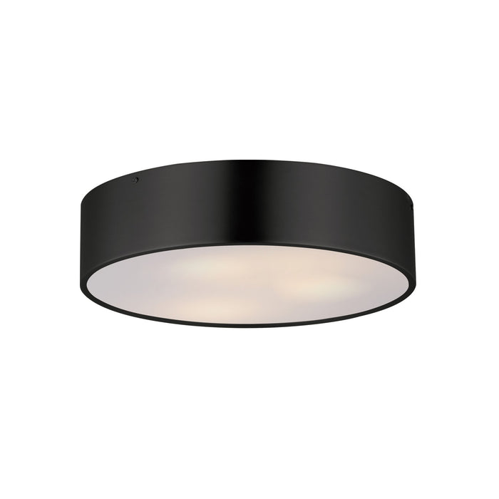 Maxim 10496WTBK Three Light Surface Mount, Black