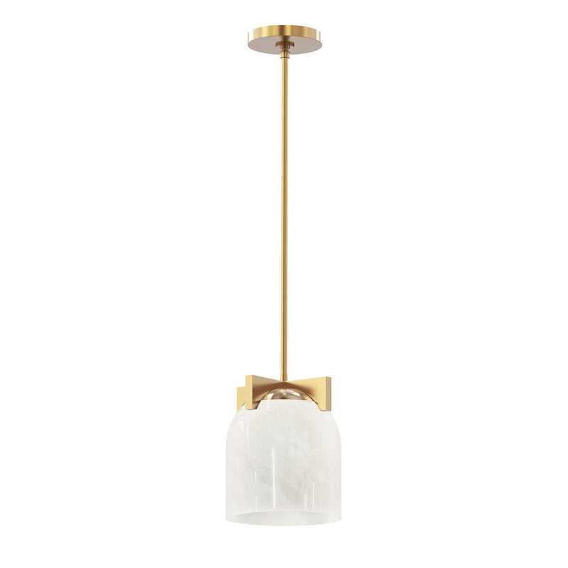 Maxim 21230MRNAB One Light Pendant, Natural Aged Brass