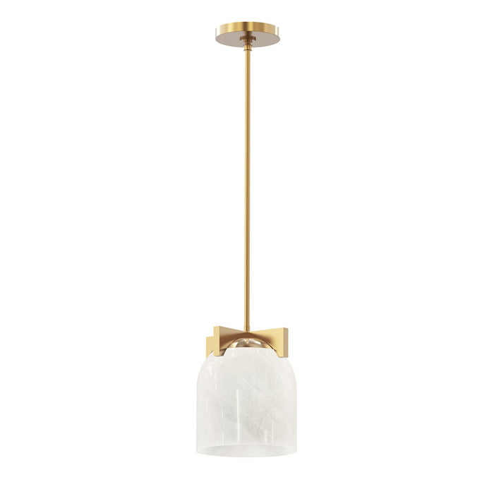 Maxim 21230MRNAB One Light Pendant, Natural Aged Brass
