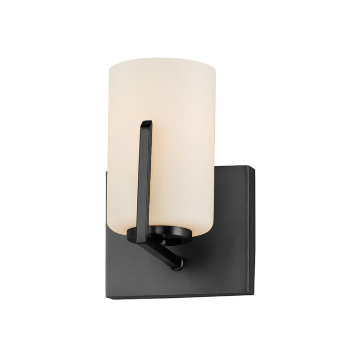 Maxim 21281SWBK One Light Wall Sconce, Black