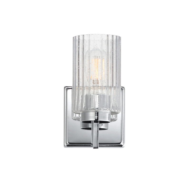 Maxim 21371CRPN One Light Wall Sconce, Polished Nickel