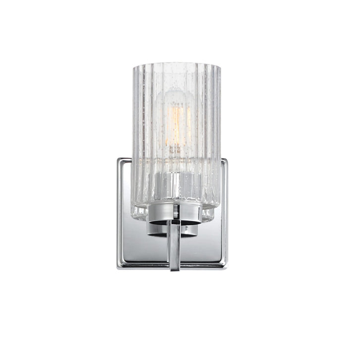 Maxim 21371CRPN One Light Wall Sconce, Polished Nickel