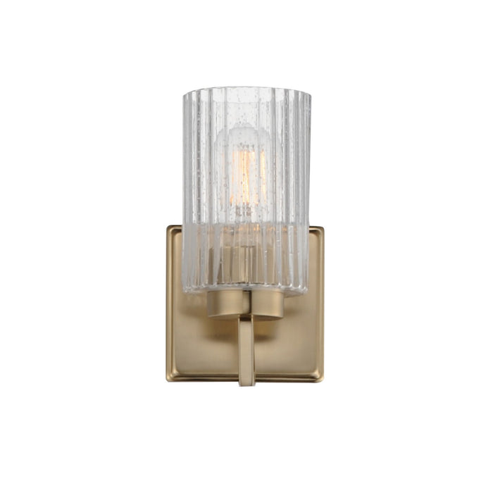 Maxim 21371CRSCH One Light Wall Sconce, Satin Champagne