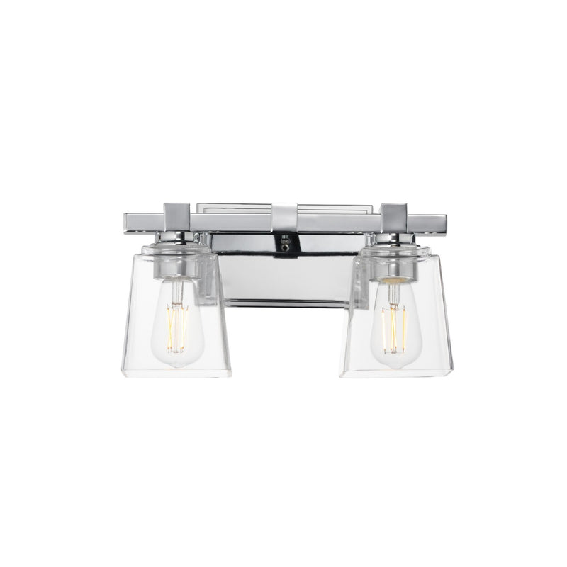Maxim 21382CLPC Two Light Wall Sconce, Polished Chrome