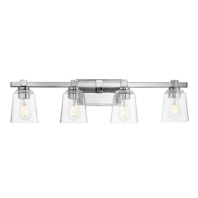 Maxim 21384CLPC Four Light Bath Vanity, Polished Chrome