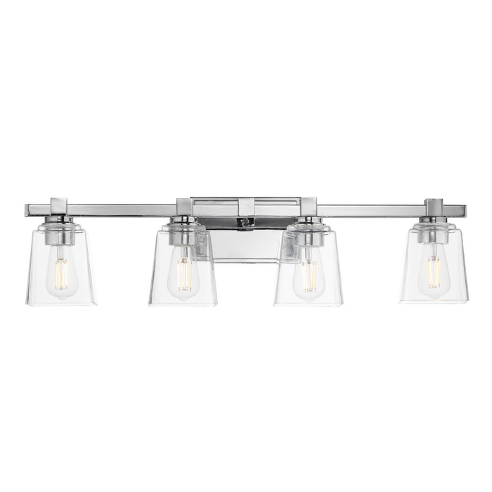 Maxim 21384CLPC Four Light Bath Vanity, Polished Chrome
