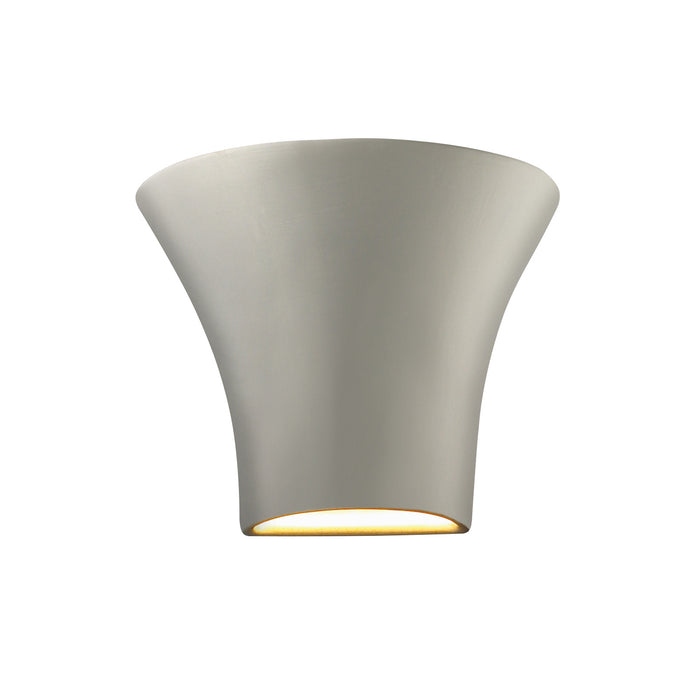 Justice Designs CER-8810-BIS Lantern, Bisque