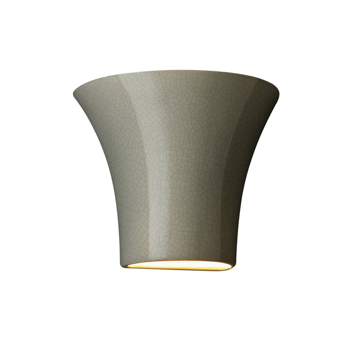 Justice Designs CER-8810-CKS Lantern, Sienna Brown Crackle