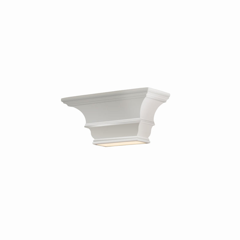 Justice Designs CER-9825-BIS Lantern, Bisque