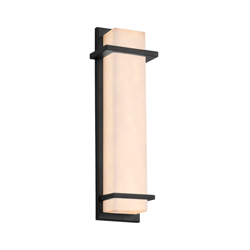 Justice Designs CLD-7614W-MBLK LED Outdoor Wall Sconce, Matte Black