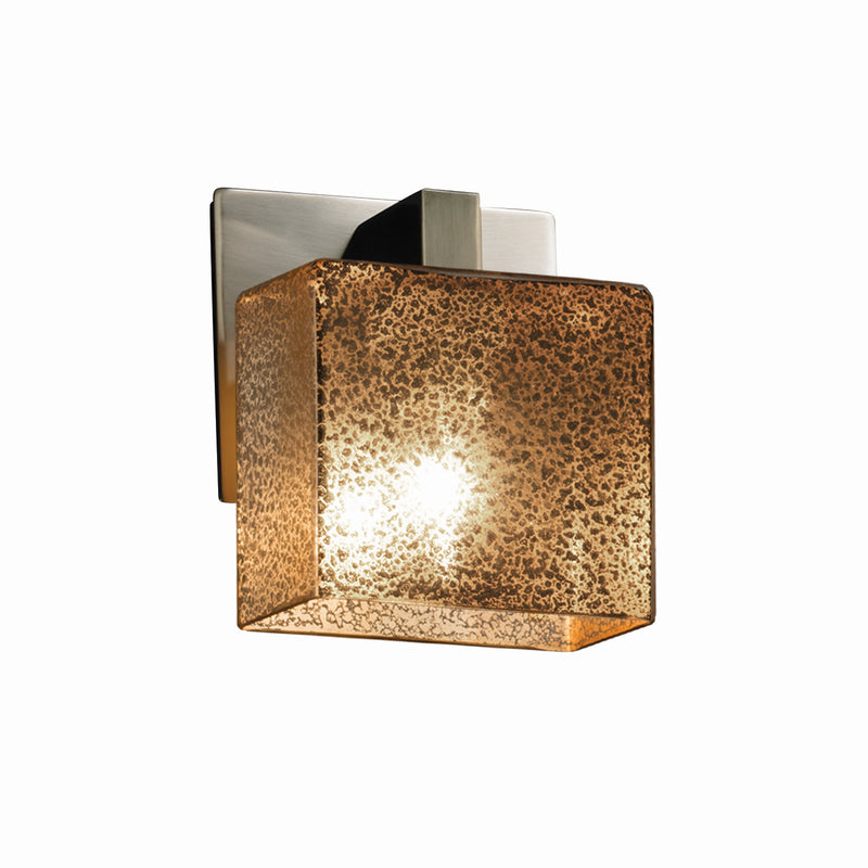 Justice Designs FSN-8931-55-MROR-NCKL One Light Bracket, Brushed Nickel