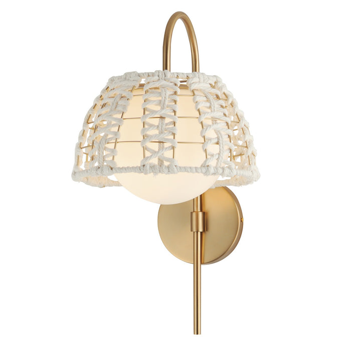 Maxim 22481SWGLD One Light Wall Sconce, Gold