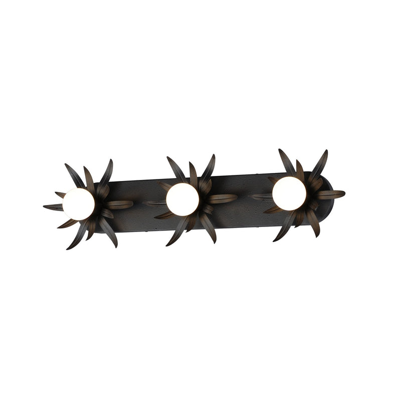 Maxim 2886AR Three Light Wall Sconce, Anthracite