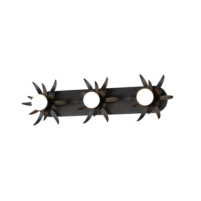 Maxim 2886AR Three Light Wall Sconce, Anthracite