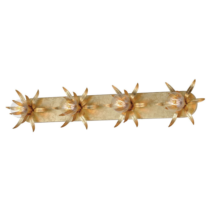 Maxim 2887GL Four Light Wall Sconce, Gold Leaf