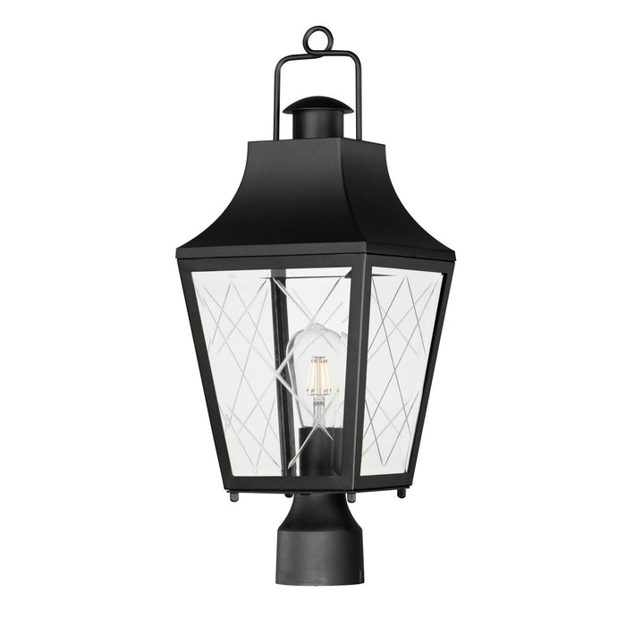 Maxim 30360CLBK One Light Outdoor Post Mount, Black