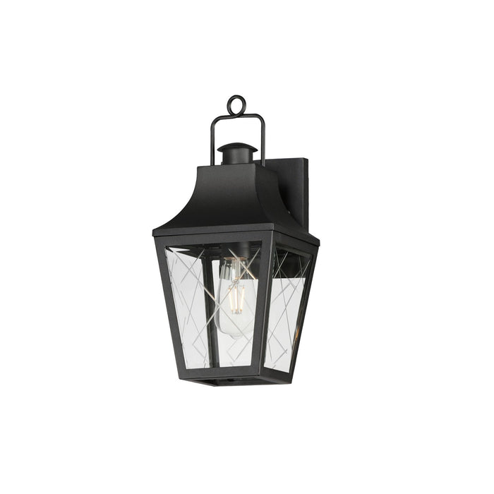 Maxim 30361CLBK One Light Outdoor Wall Sconce, Black