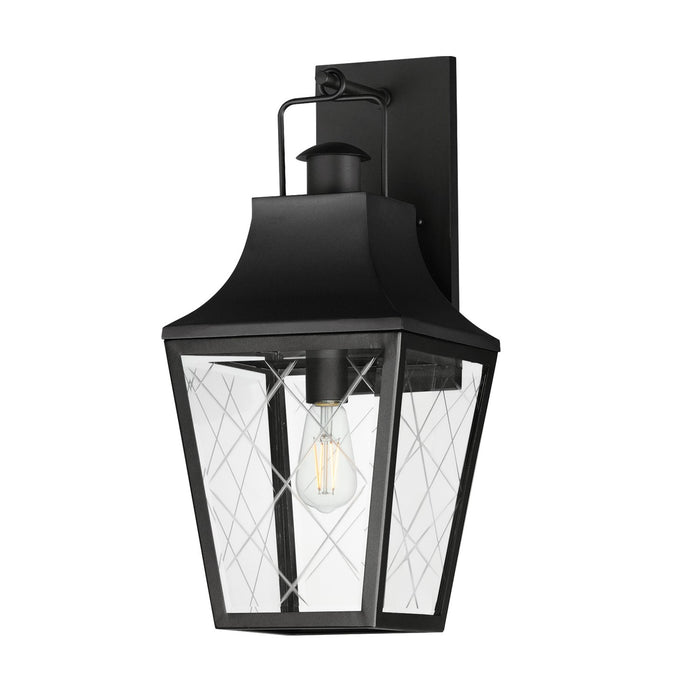 Maxim 30363CLBK One Light Outdoor Wall Sconce, Black