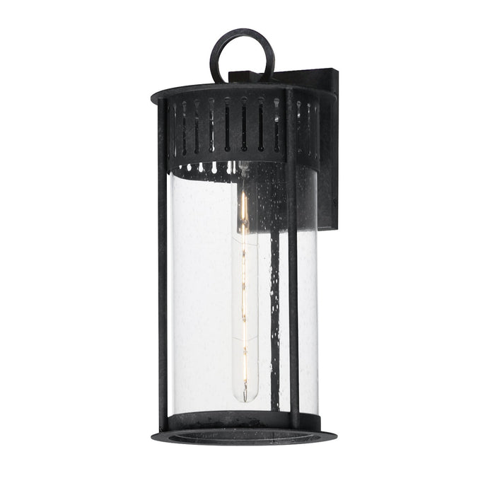 Maxim 30633CDBKP One Light Outdoor Wall Sconce, Black Patina