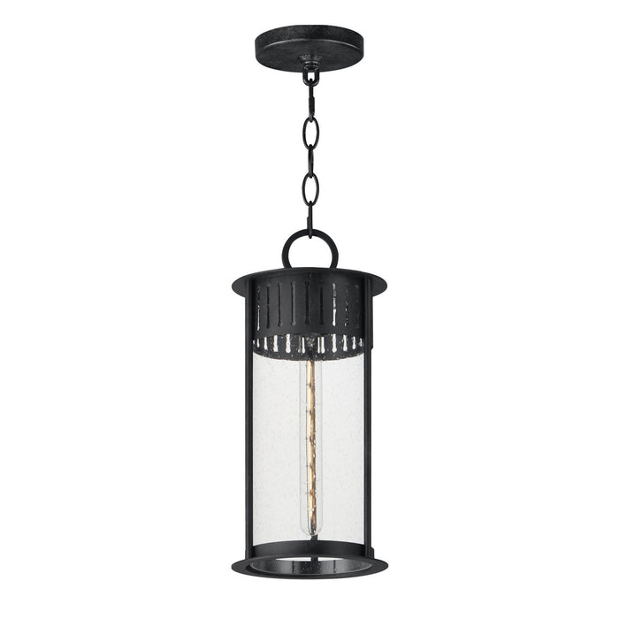 Maxim 30636CDBKP One Light Outdoor Pendant, Black Patina