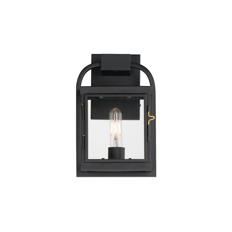 Maxim 30801CLBK One Light Outdoor Wall Sconce, Black