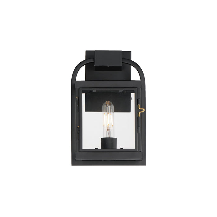 Maxim 30801CLBK One Light Outdoor Wall Sconce, Black