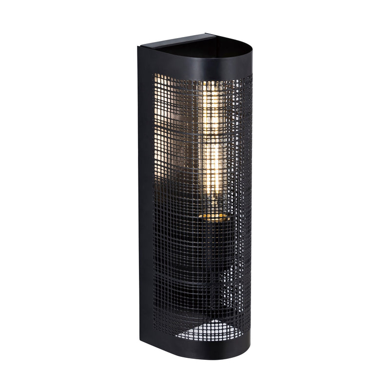 Maxim 31220BK One Light Outdoor Wall Sconce, Black