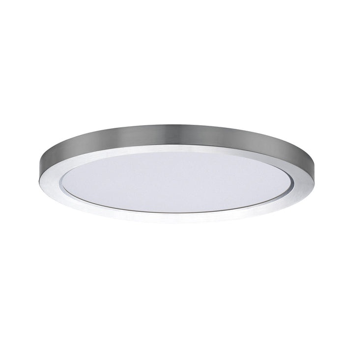 Maxim 57696WTSN LED Flush Mount, Satin Nickel