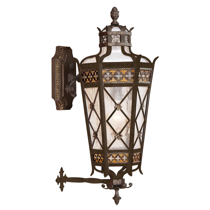 Fine Art 404381ST One Light Outdoor Wall Mount, Bronze