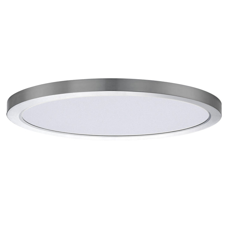 Maxim 57698WTSN LED Flush Mount, Satin Nickel
