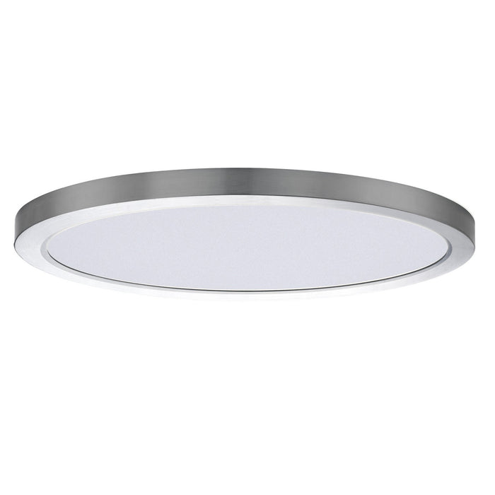 Maxim 57698WTSN LED Flush Mount, Satin Nickel