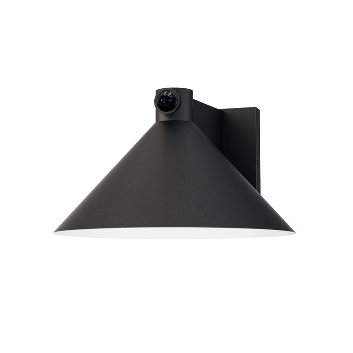 Maxim 86143BK/MSP LED Outdoor Wall Sconce W/ Dusk-Dawn, Black