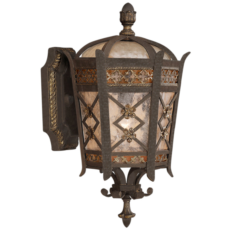 Fine Art 404781ST One Light Outdoor Wall Mount, Bronze