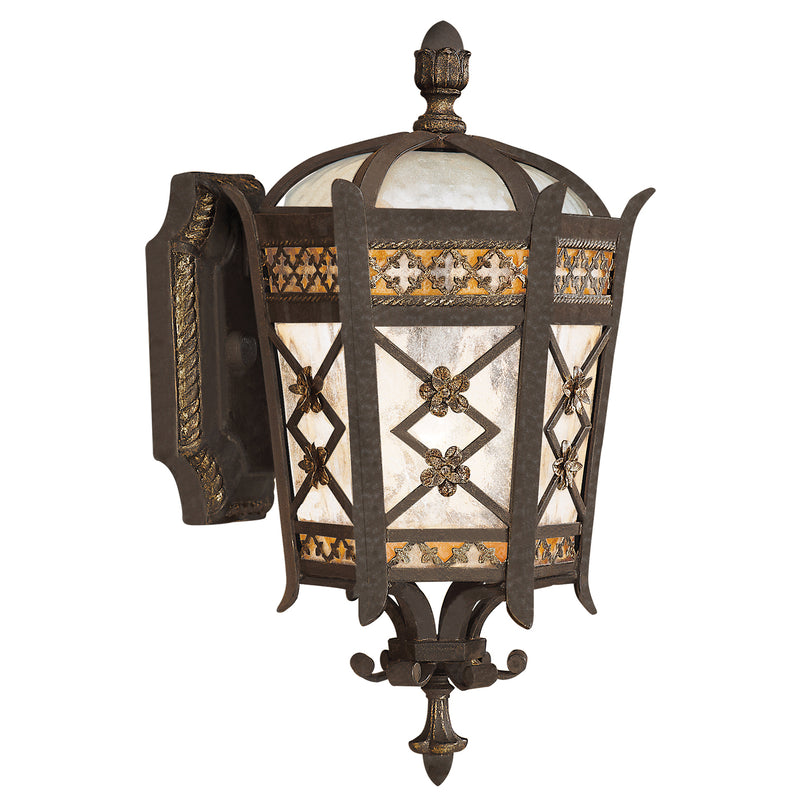 Fine Art 404781ST One Light Outdoor Wall Mount, Bronze