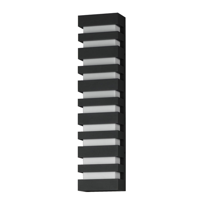 Maxim 86266BK LED Outdoor Wall Sconce, Black