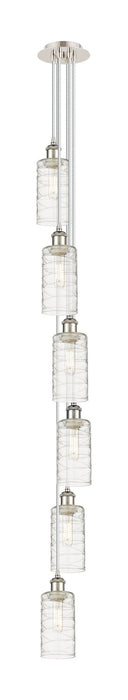 Innovations 106B-6P-PN-G434-7DE Six Light Pendant, Polished Nickel
