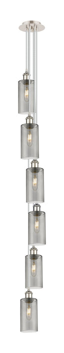 Innovations 106B-6P-PN-G434-7SM Six Light Pendant, Polished Nickel