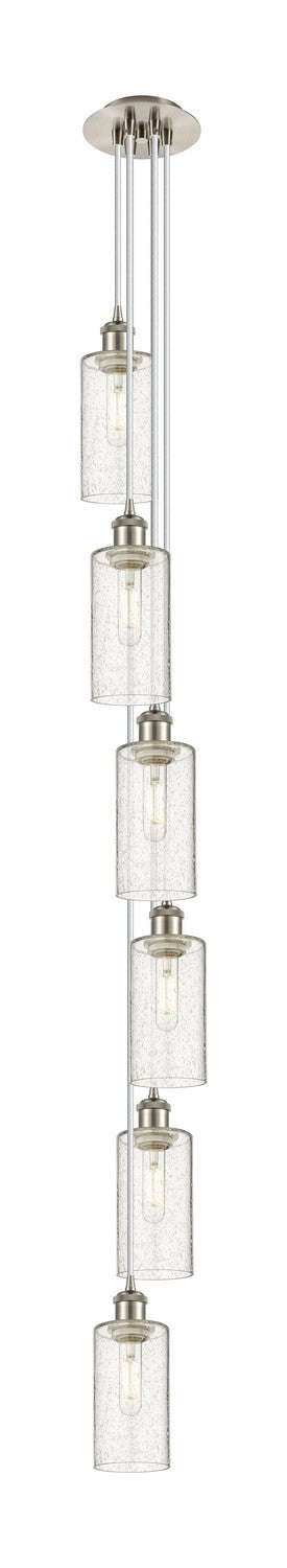 Innovations 106B-6P-SN-G434-7SDY Six Light Pendant, Brushed Satin Nickel