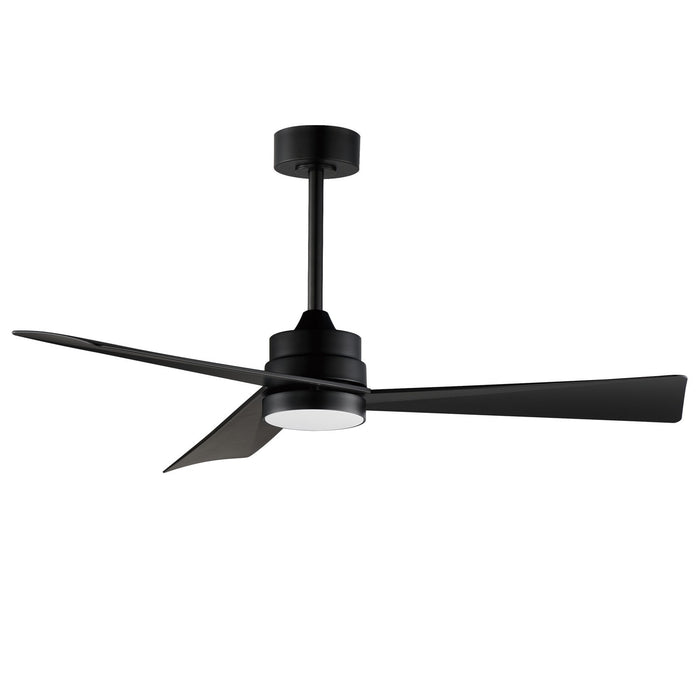 Maxim 88847WTBK 52" Ceiling Fan, Black