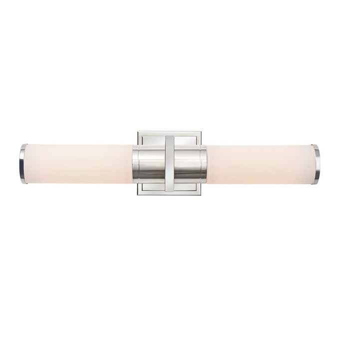 Artcraft AC11772WN Two Light Bathroom Vanity, Polished Nickel