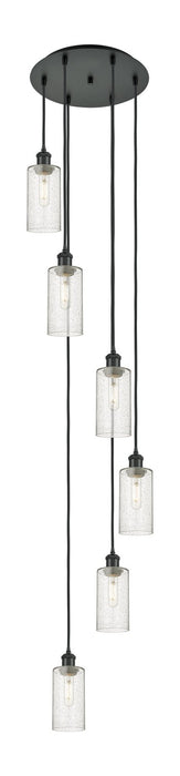 Innovations 116B-6P-BK-G434-7SDY Six Light Pendant, Matte Black