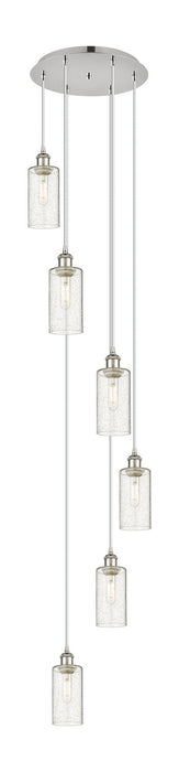 Innovations 116B-6P-PN-G434-7SDY Six Light Pendant, Polished Nickel