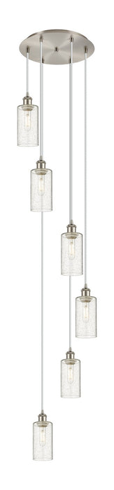 Innovations 116B-6P-SN-G434-7SDY Six Light Pendant, Brushed Satin Nickel