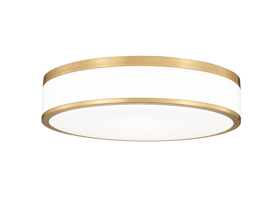 Z-Lite 1012F16-MGLD-LED LED Flush Mount, Modern Gold