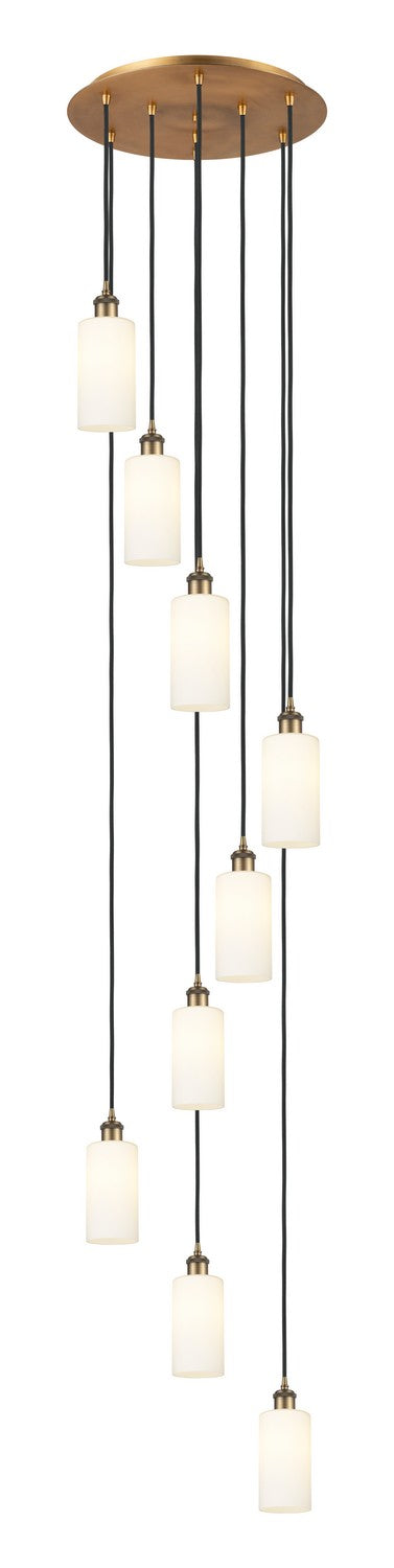 Innovations 119B-9P-BB-G434-7WH Nine Light Pendant, Brushed Brass
