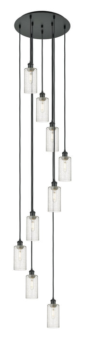 Innovations 119B-9P-BK-G434-7SDY Nine Light Pendant, Matte Black