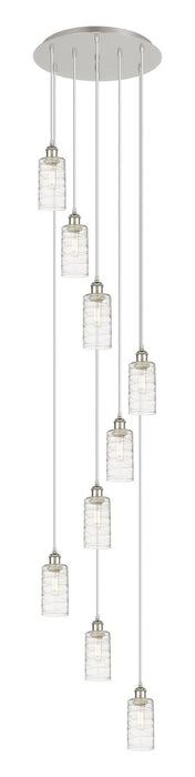 Innovations 119B-9P-PN-G434-7DE Nine Light Pendant, Polished Nickel