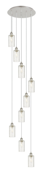Innovations 119B-9P-PN-G434-7SDY Nine Light Pendant, Polished Nickel