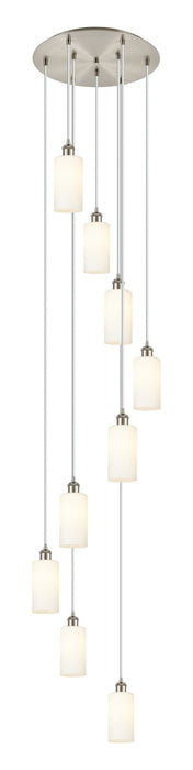 Innovations 119B-9P-SN-G434-7WH Nine Light Pendant, Brushed Satin Nickel