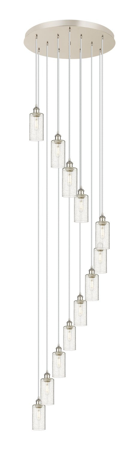 Innovations 126B-12P-PN-G434-7SDY 12 Light Pendant, Polished Nickel